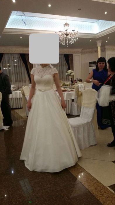 Свадебное платье айвори цвет