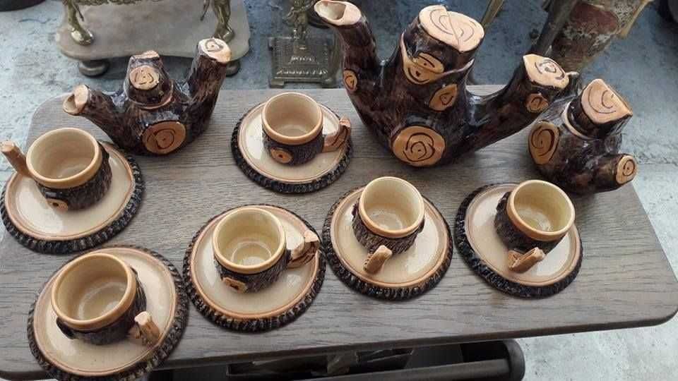 Set ceramica cafea