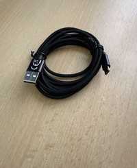 Cablu USB 3 metri rezistent