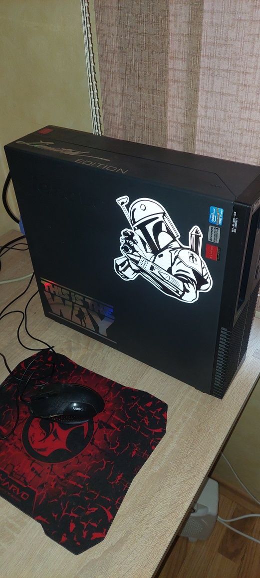 1050ti 4gb i5 3570  Dell 23"