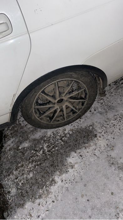 Обмен на штамп с вашей доплатой Vossen R15 с зимной покрышкой