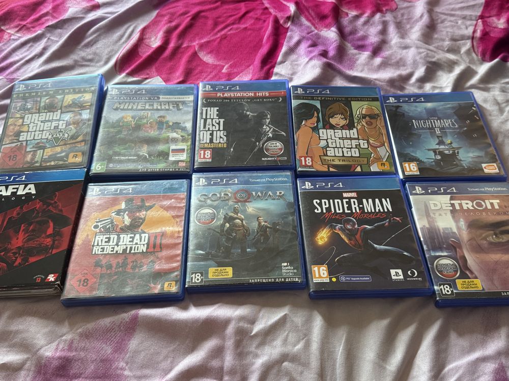 Игры диск на пс 4