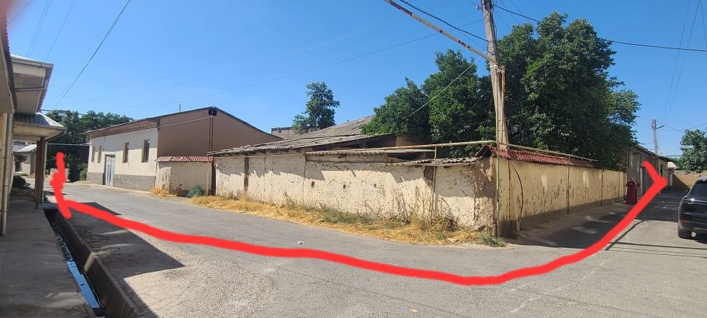 Hovli er sotiladi. Betonkadan 30 m. Ikkinchi liniya
