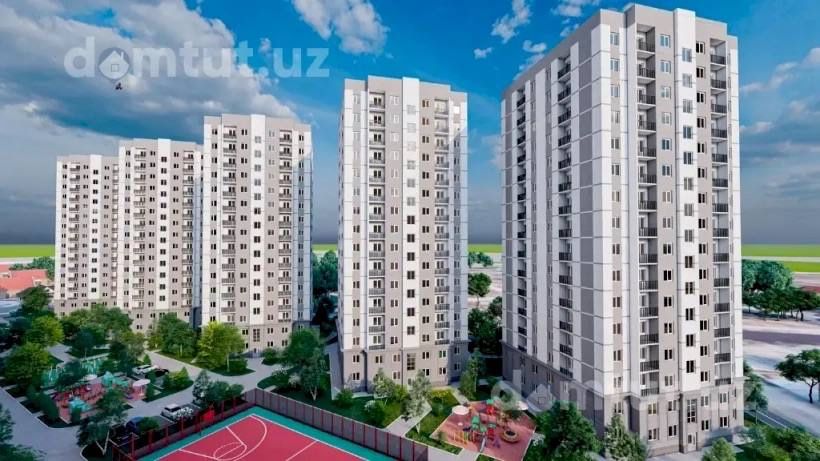 Продам Сергели «Янги кошнилар» 16-этажка, 12-этаж , 1-хона , 34,7м2