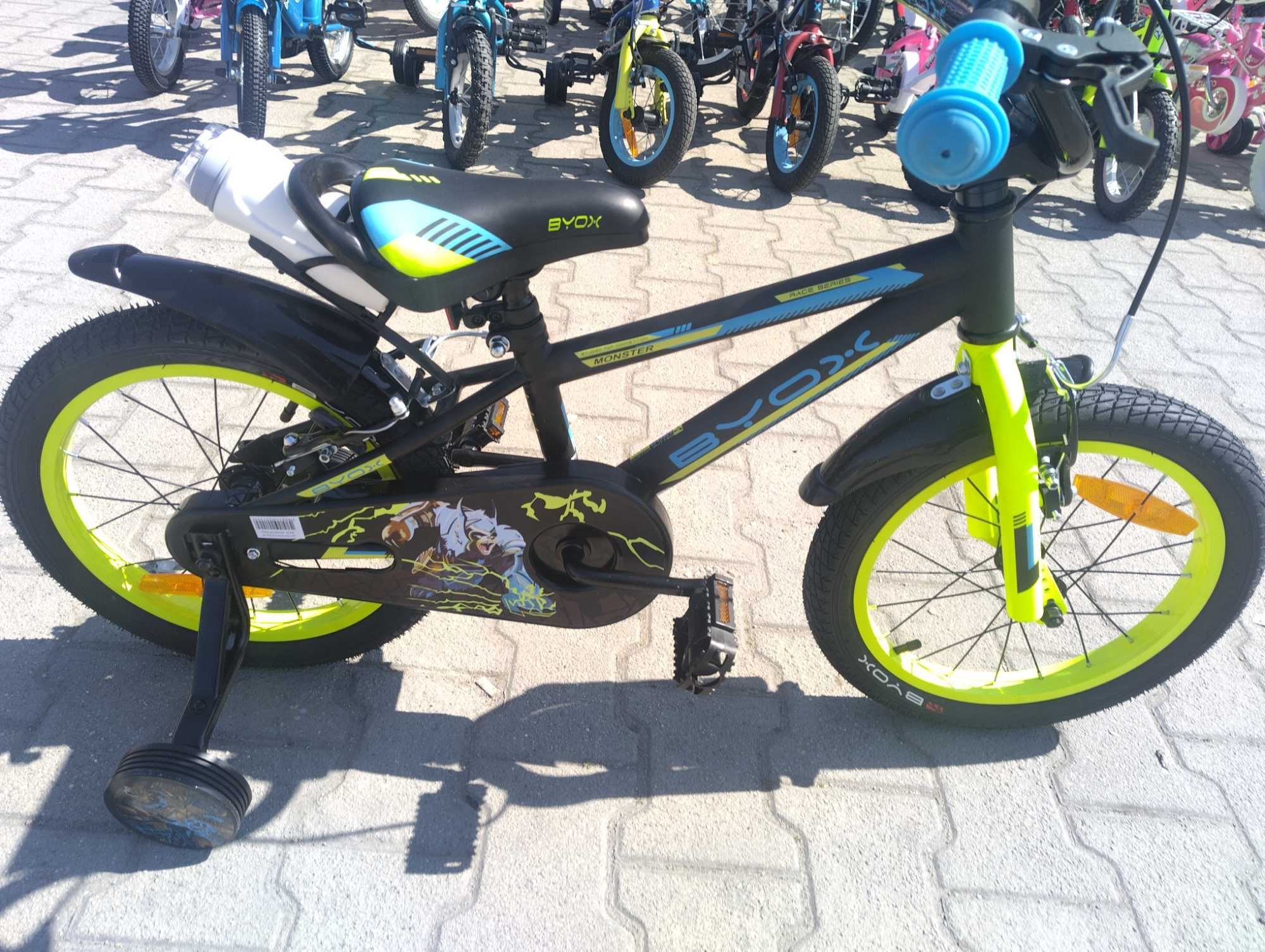 BYOX Велосипед 16" MONSTER черен