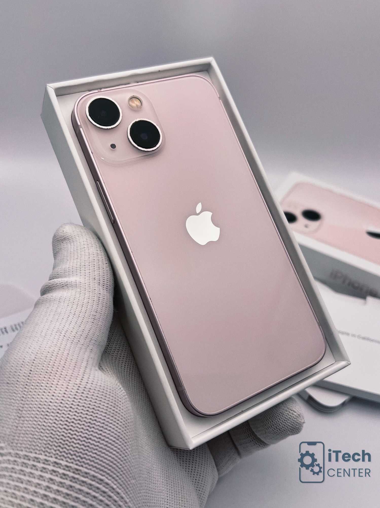 iPhone 13 mini, 128GB, Pink, 100% батерия, КАТО НОВ, 1г. ГАРАНЦИЯ!