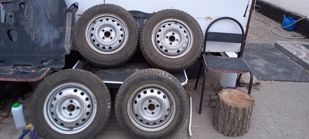 Шины с дисками  на R14 Nexia