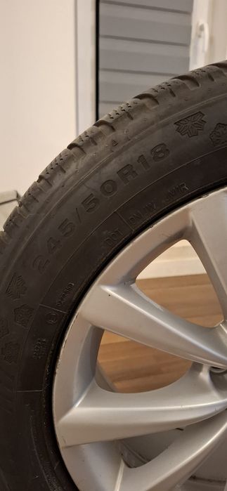 Jante 18" originale BMW + anvelope iarna
