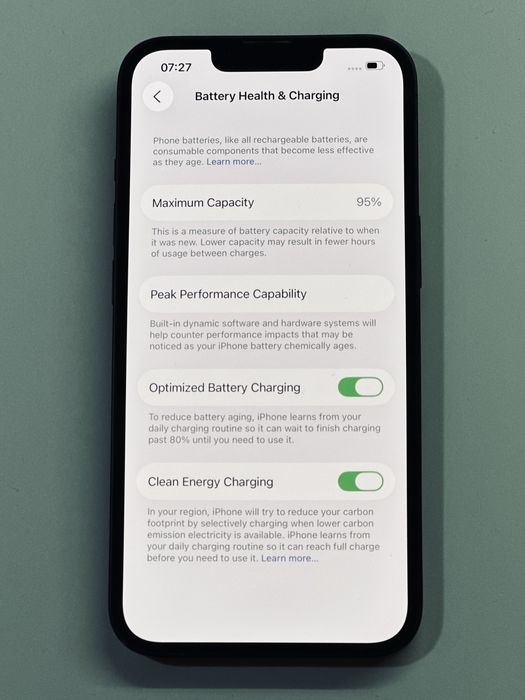 iPhone 13 Black 95% battery