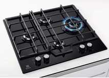 Plita incorporabila ELECTROLUX - sticla model KGG6456K - pe gaz