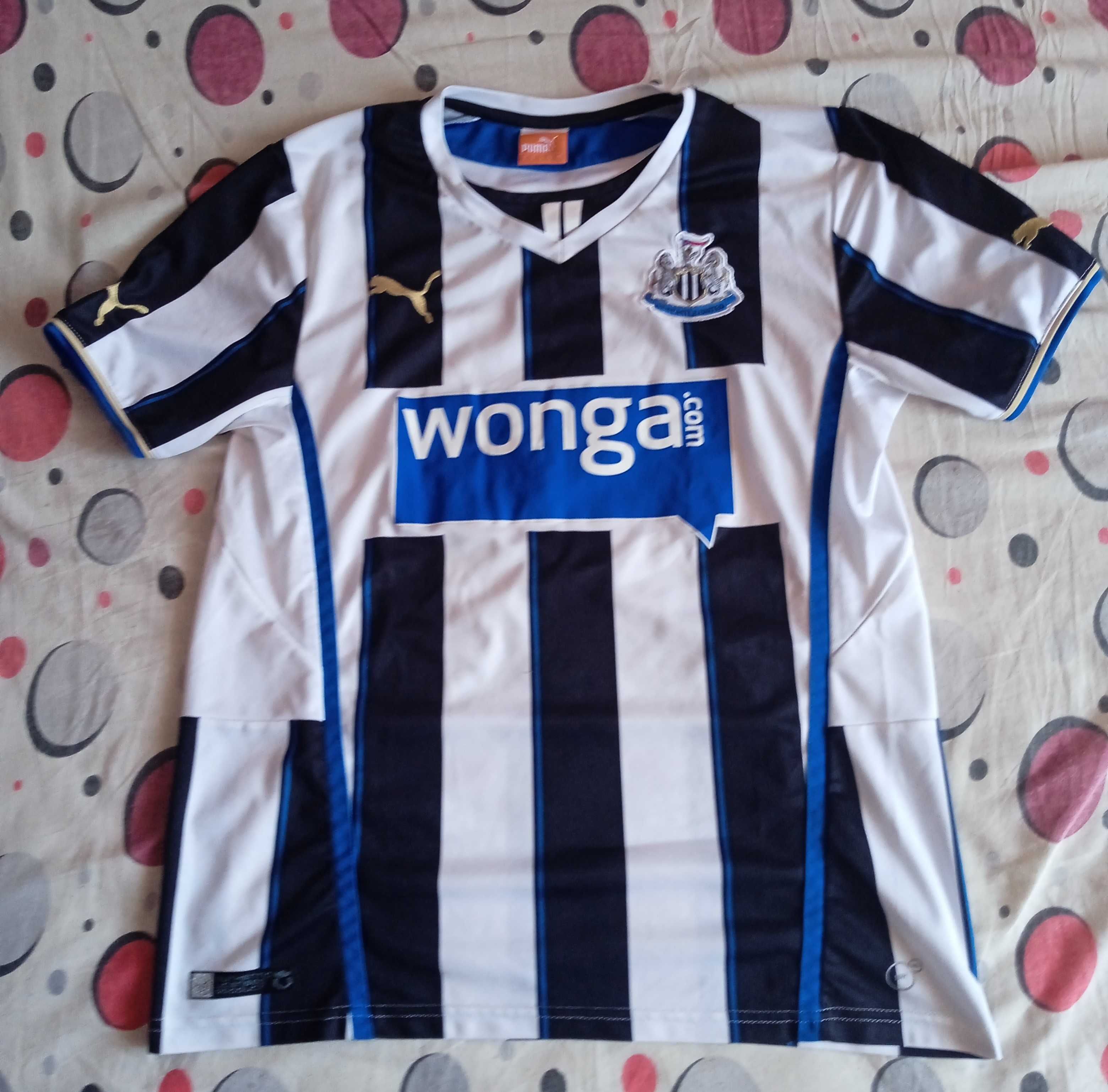 NUFC PUMA 2013-14 ОРИГИНАЛНА ФЛАНЕЛКА Пума на Нюкасъл Newcastle United