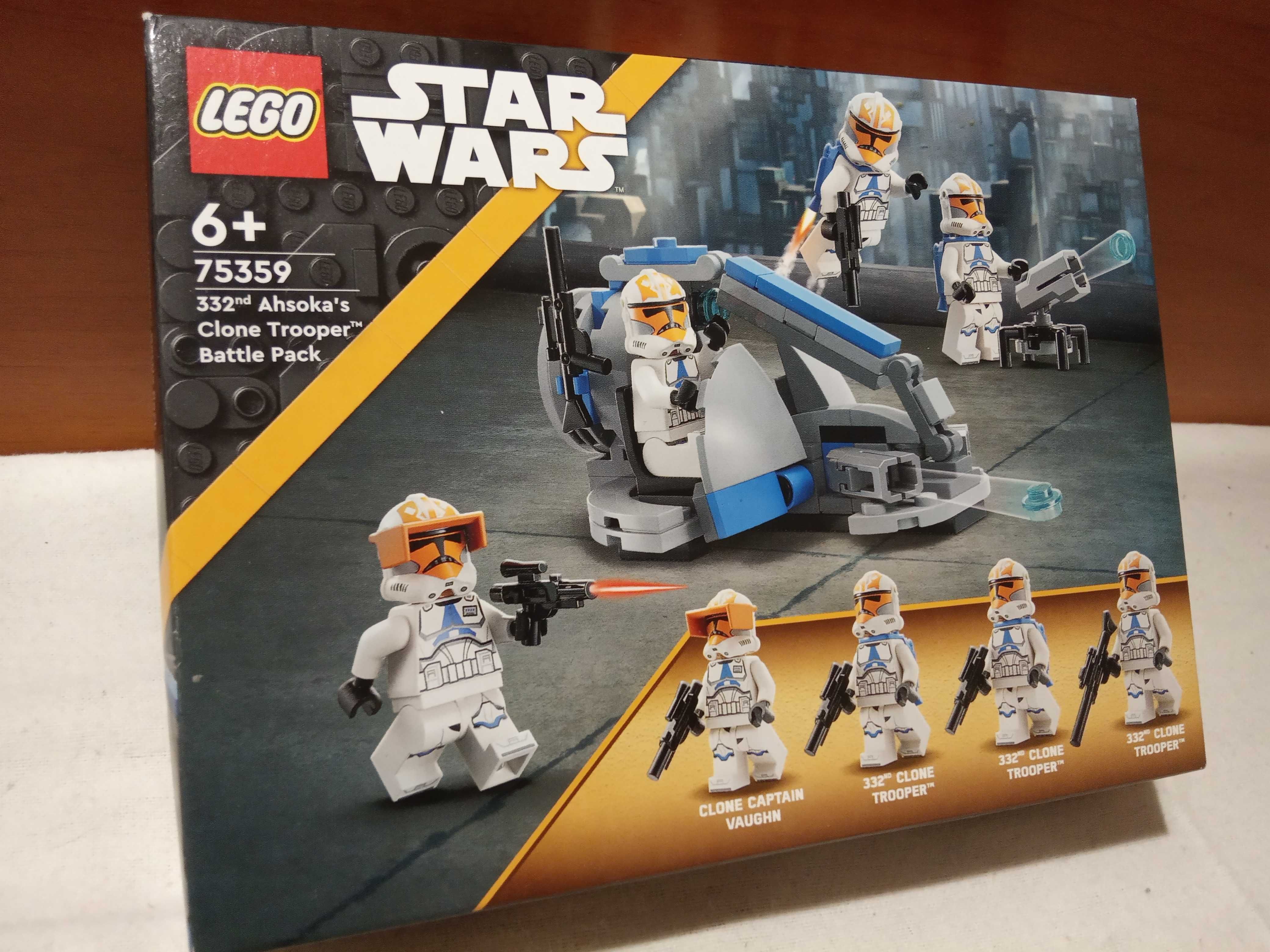 Lego 75359 Ahsoka's Clone Trooper Battle Pack nou, sigilat