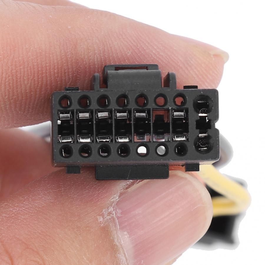 конектор букса за автомобилно радио kenwood jvc 16pin iso automax