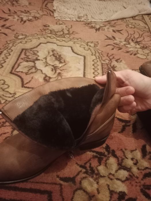 Сапоги зимние с мехом