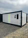 Container modular birou vitrina magazin