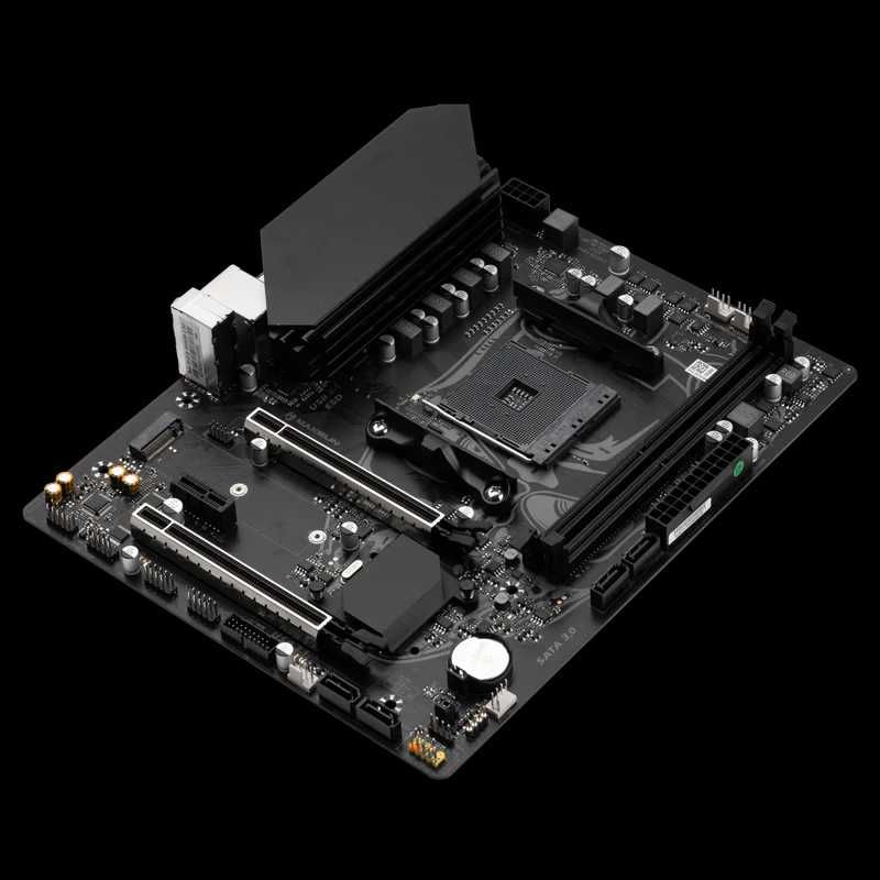 Материнская плата MaxSun Terminator B550M, AM4, 2xDDR4