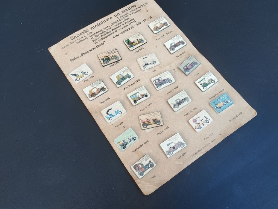 Колекция значки „Стари коли " Полша 1976