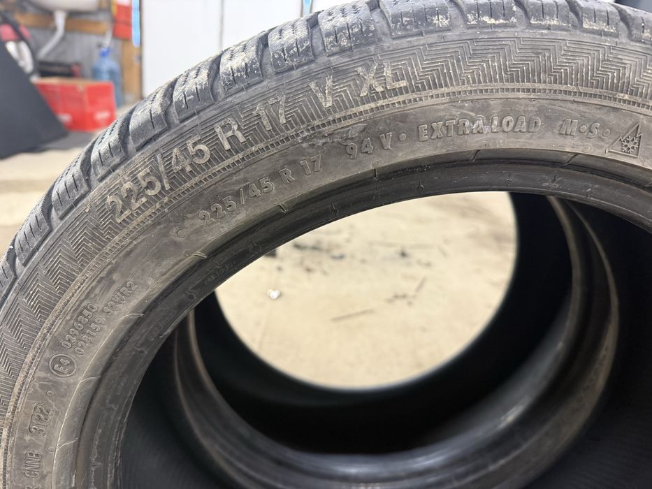 Зимни Гуми 225/45/15 Gislaved DOT3122 2бр