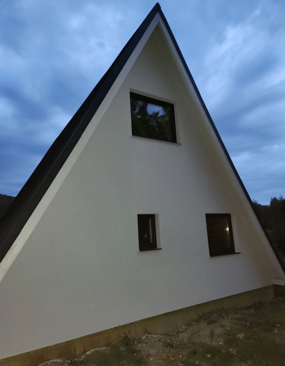 Cabane tip A frame