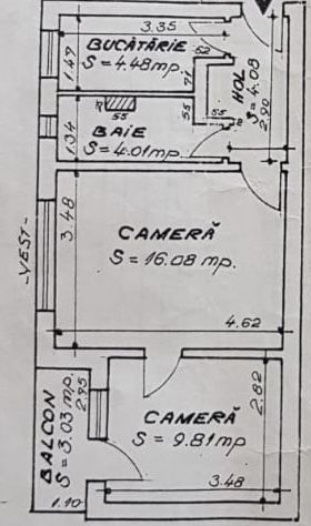 Vand apartament 2 camere-Imum-Medgidia