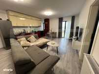 Apartament cu 2 camere– amenajat cu stil si pat baldachin in dormito