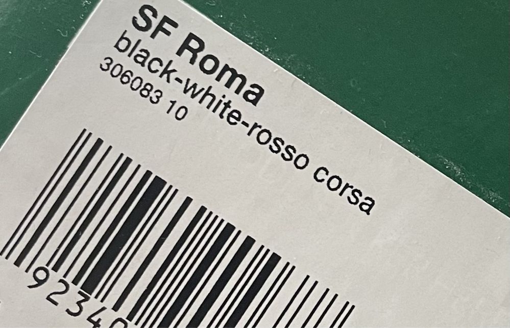 Puma SF Roma-Ferrari - Rosso corsa  42,5