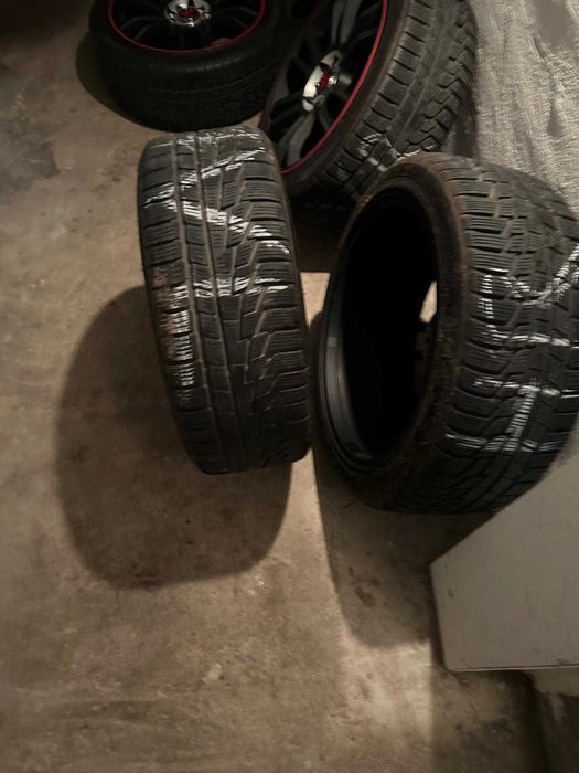Vând jante r18 Noi cu cauciucuri iarna
