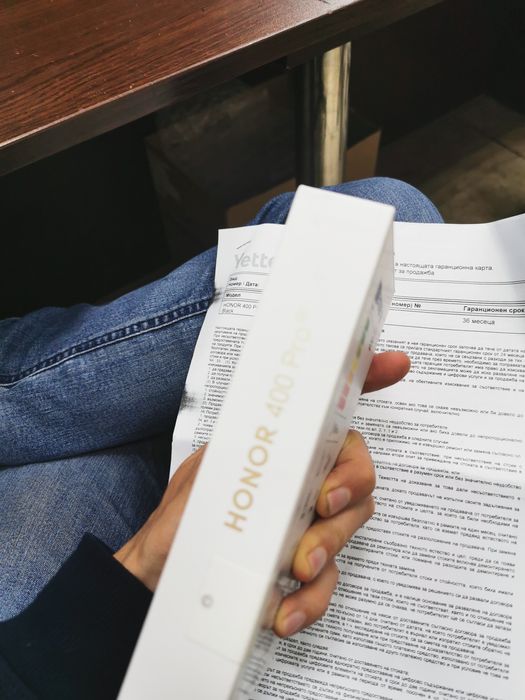 Honor 400 Pro, 12 RAM, 512GB - Нов Неотварян 3  Години Гаранция