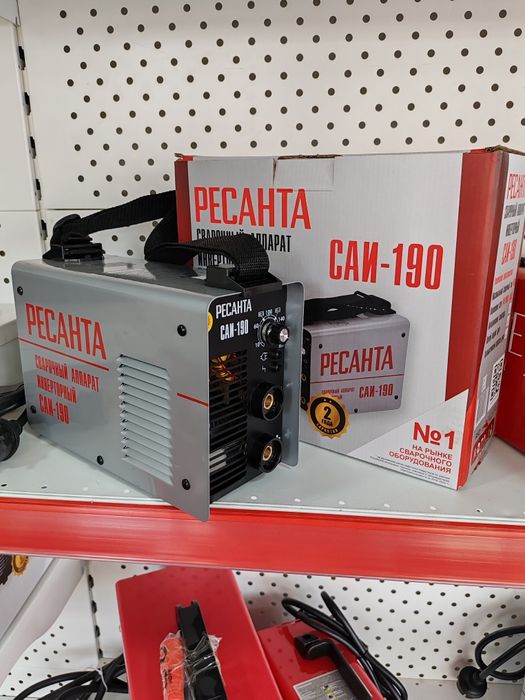 Инверторный сварочный аппарат РЕСАНТА - 190, 1 год гарантии