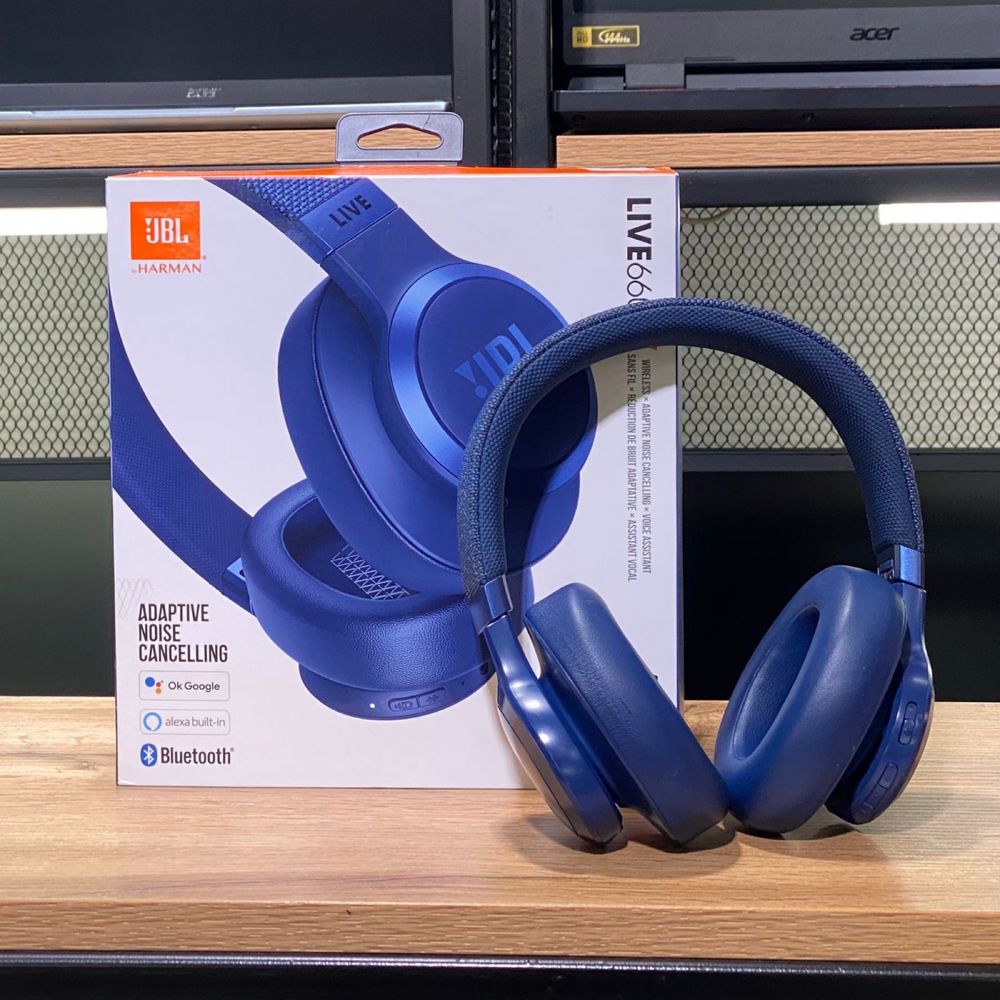 Беспроводные Наушники JBL Live660NC, Синий, 9059/А10