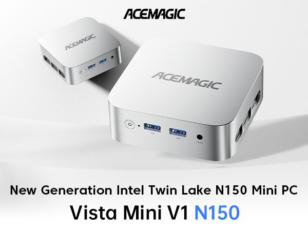 Mini PC Acemagic Vista Mini V1 cu 8GB RAM, 256GB SSD