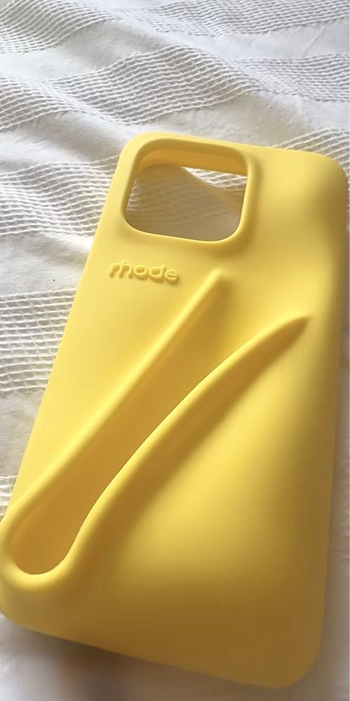 Rhode жълт калъф + гланц Lemontini Rhode case + Lip gloss Лимитиран