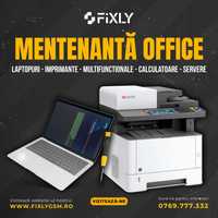 FIXLY Ofera Mentenanta tehnica pentru firme / PC / Imprimante / Laptop