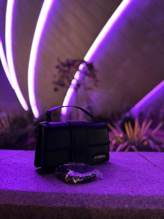 Geanta Jacquemus Le Grand Bambino Crem NOUA VAND URGENT!