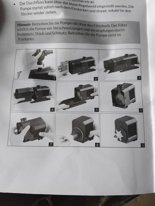 Vând pompa pt iaz de peste