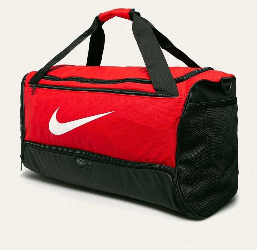 geanta sport Nike Brasilia Training, Rosu, 61 litri -> NOU, SIGILAT