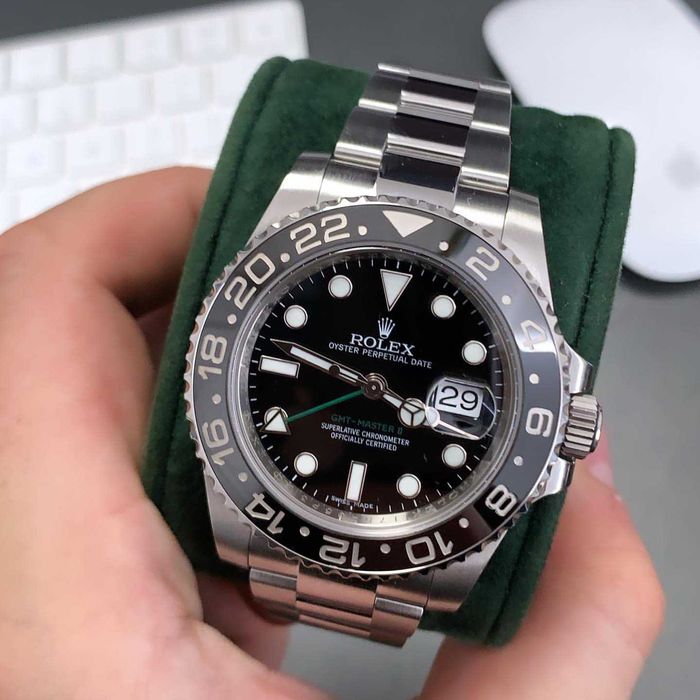 Rolex gmt-master oyster silver