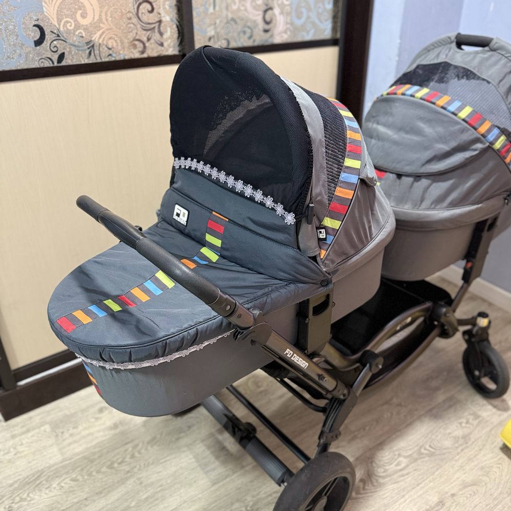 Продам Коляску для двойни FD Design Zoom