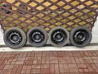 Set 4 cauciucuri iarna + Jante tabla 185/60R15 gama skoda/VW/seat/audi
