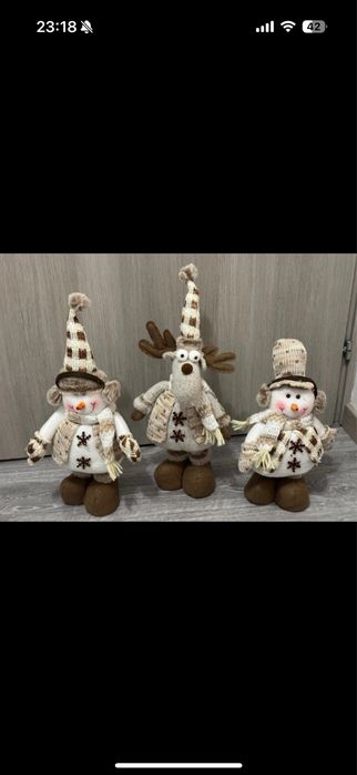 Set 3 figurine Craciun