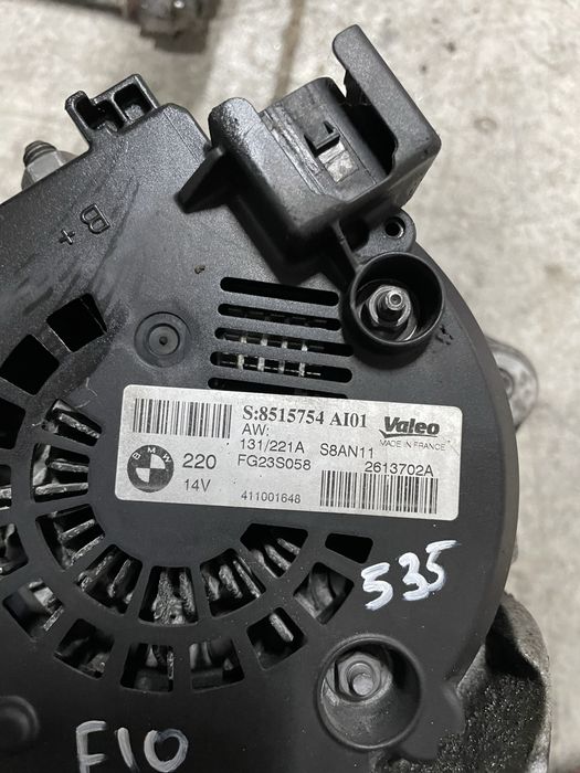 Alternator BMW f15 f16 x5 x6 f01 f10 seria 5 7 motor 3.0 4.0 5.0 220v