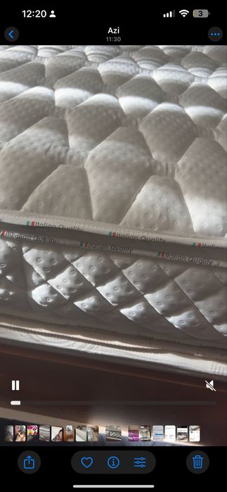 Saltea Green Future  din spuma de memorie 140x200