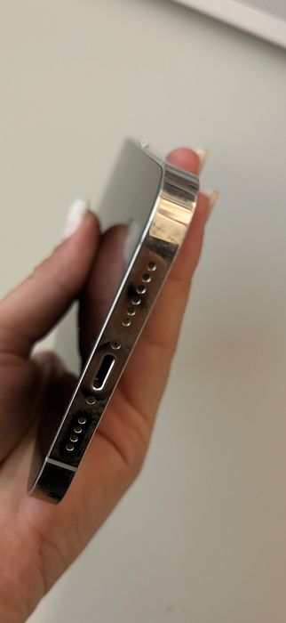 Telefon iPhone 12 Pro Max, White, 128GB, baterie 85%, Face ID