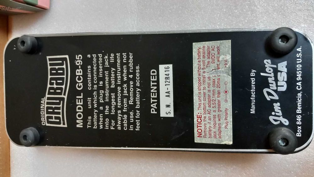Dunlop Crybaby GCB-95 – 1993г. USA - 100лв.