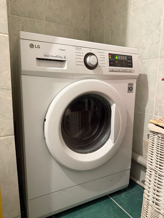 Продам стиральную машину LG Inverter Direct Drive 6.5kg Б/у