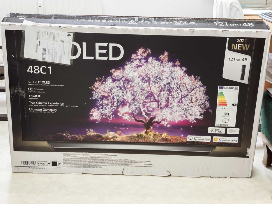 LG C1 48'' 4K 120Hz OLED HDR Smart TV