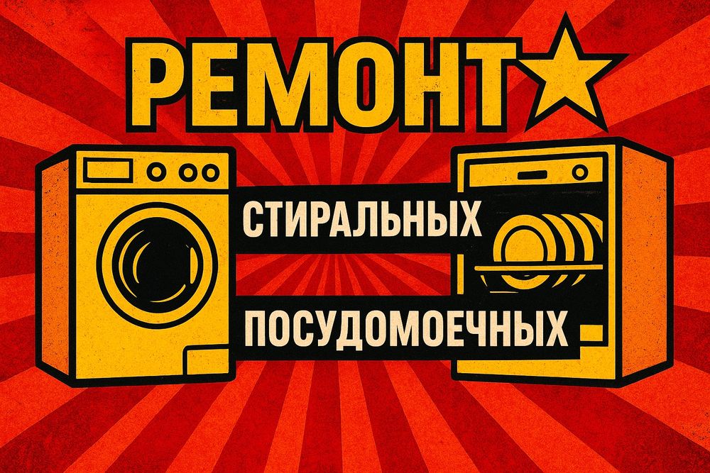 Ремонт посудомоечных и стиральных машин