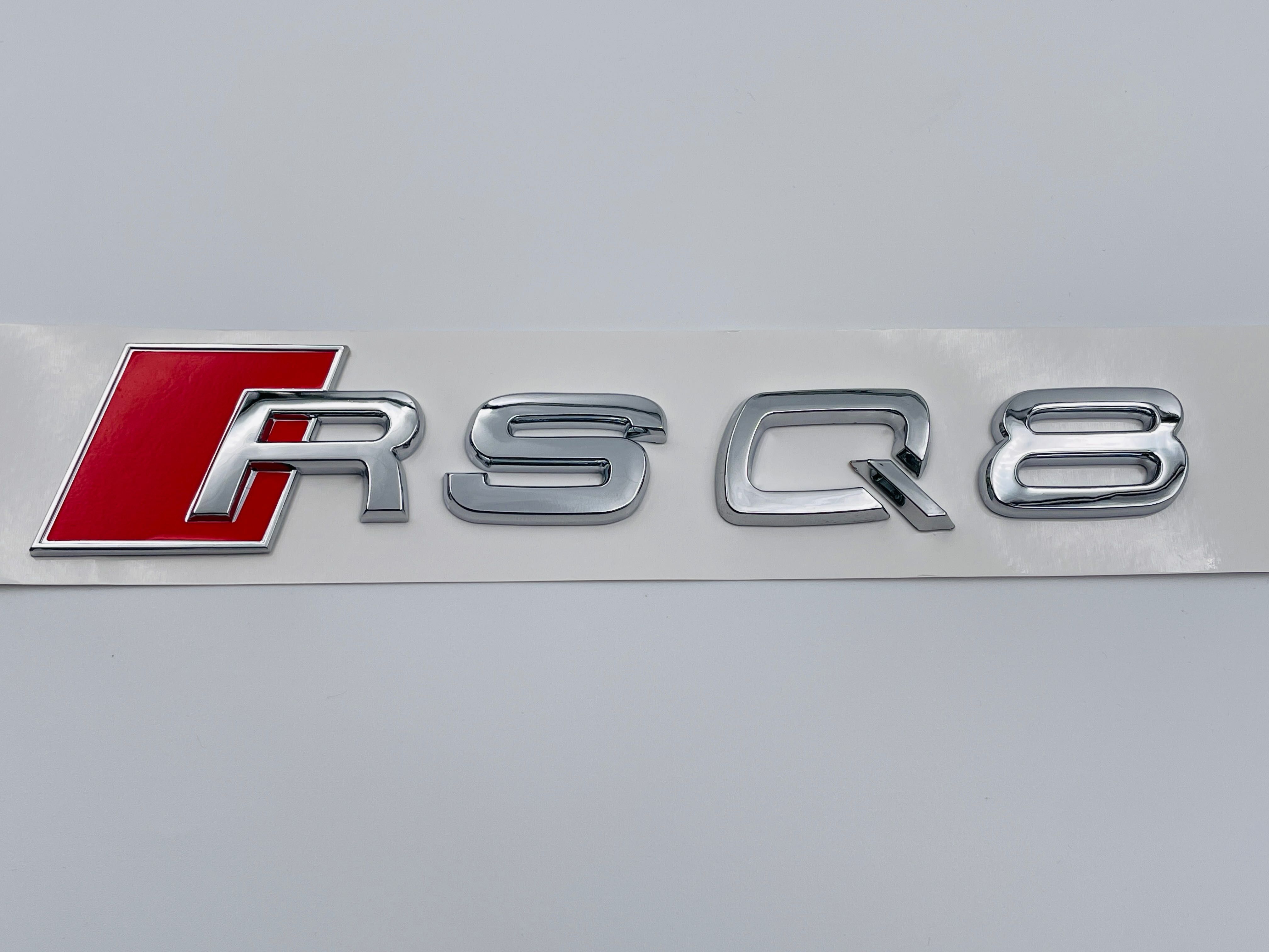 Set Embleme Audi RSQ8 crom