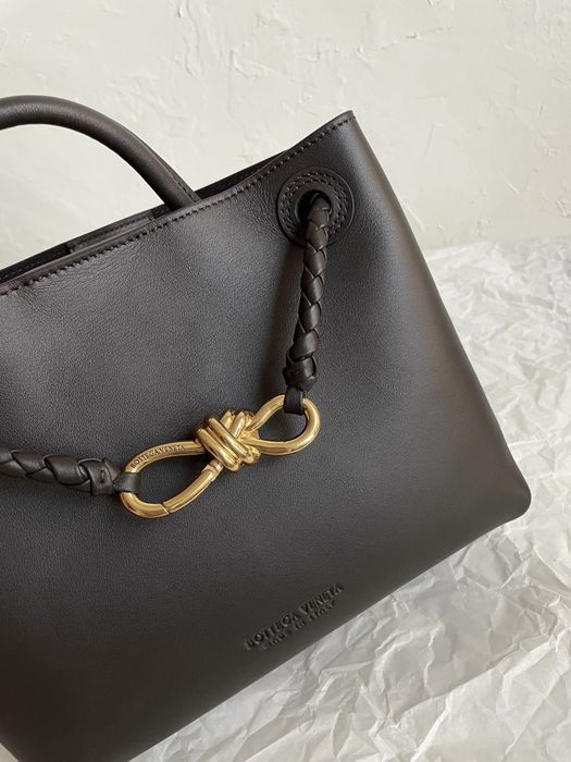 Geanta Bottega Veneta Andiamo 28cm, negru, Premium