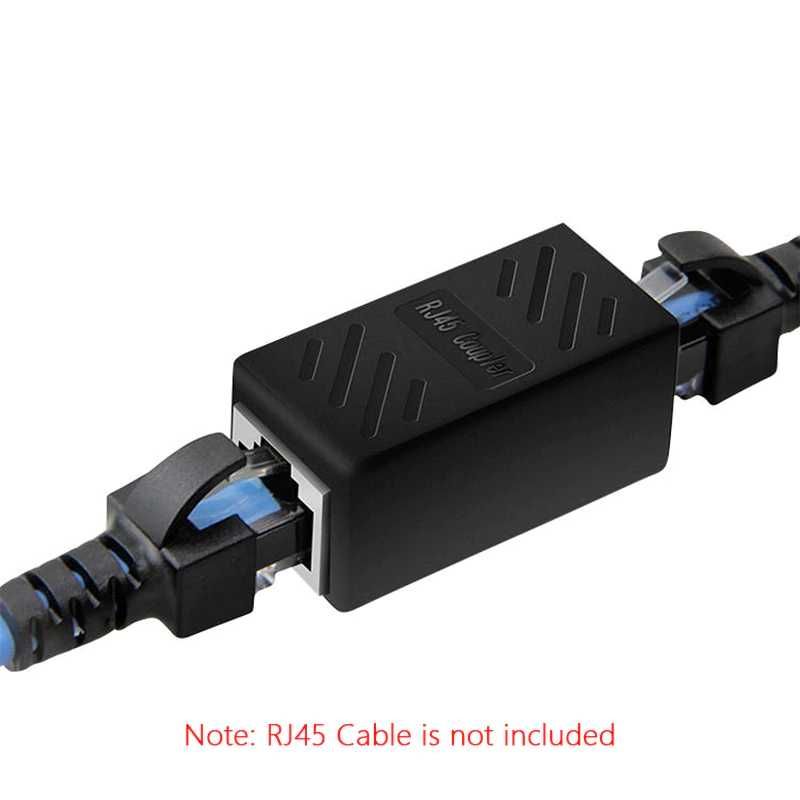 Лан соединитель витой пары RJ45 / UTP Cat5e Cat6 Переходник кабель LAN